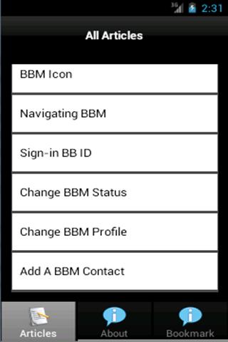 BBM对于Android用户指南截图4