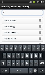 Banking Terms Dictionary截图3