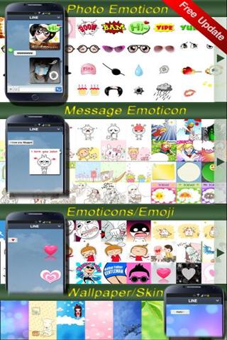 LINE Photo ＆ Emoticons截图2