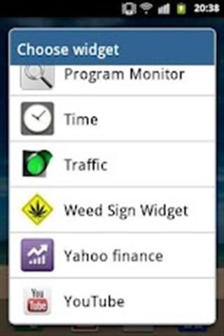 Weed Sign Widget截图1