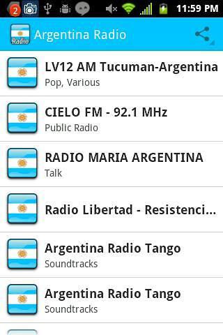 Argentina Radio截图4