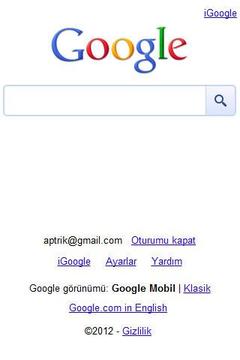 Google Mobile T&uuml;rkiye截图