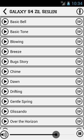 三星音乐 Galaxy S4 Zil Sesleri截图4