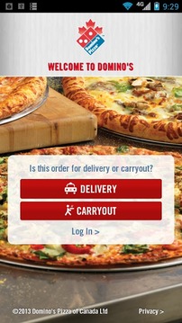 Domino's Pizza Canada截图