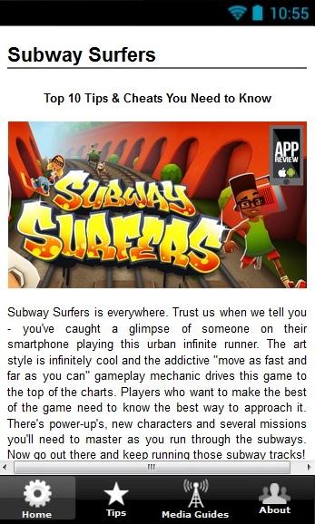 10 Tips Subway Surf截图2