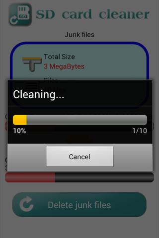 SD card cleaner截图4