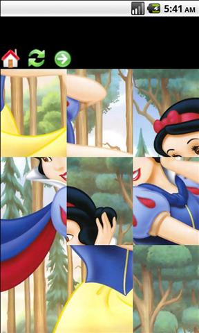 白雪公主拼图 Princess Snow White Puzzle截图1