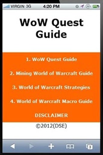 WOW Quest Guide截图2