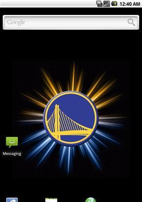 Golden State Warriors Logo Live Wallpaper截图2