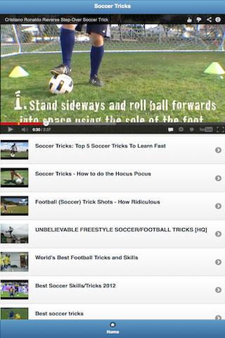 足球招数影片 Soccer Trick Videos截图4