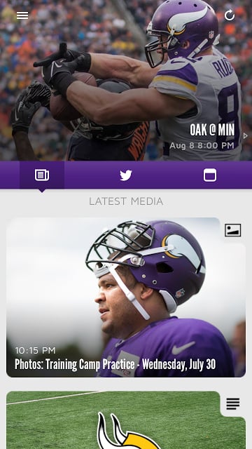 Minnesota Vikings Mobile截图7