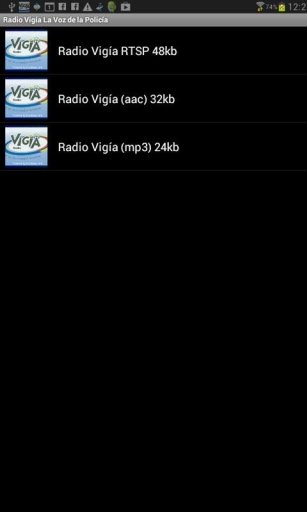 Radio Vig&iacute;a Voz de la Polic&iacute;a截图3