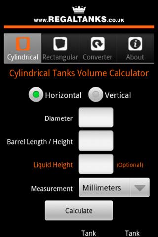 Tank Volume Calculator截图3