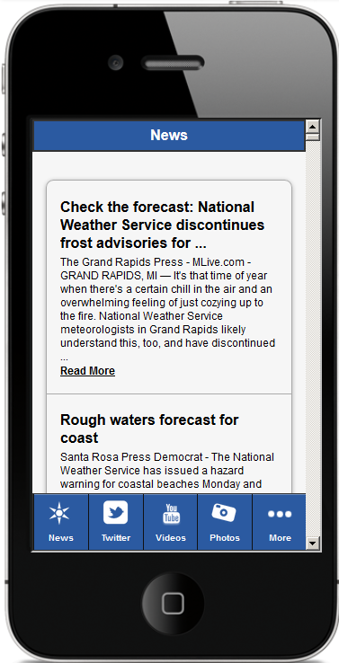 National Weather Forecas...截图3