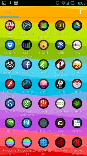 Blurred Circled Icons HD FREE截图7