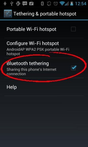 Bluetooth Auto Tethering截图2