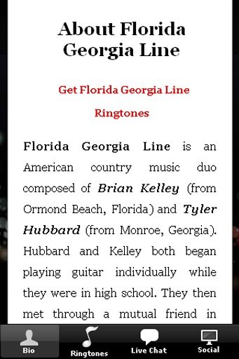 Florida Georgia Line Fan App+截图3