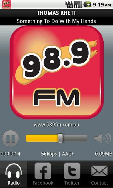 98.9fm For The Best Country截图2