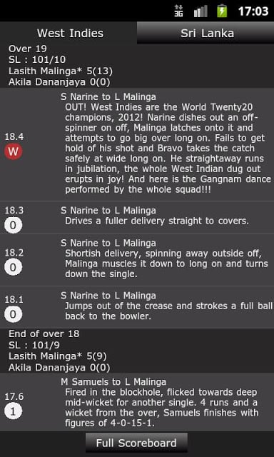 Criconly Cricket Scores &amp; News截图6