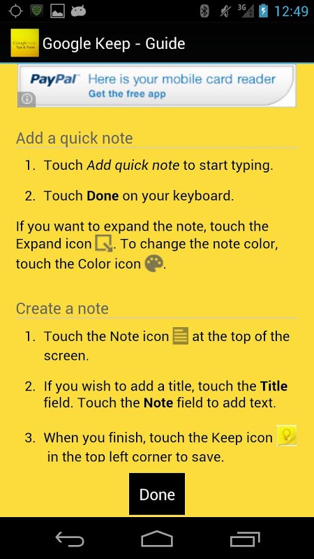 Google Keep - Tips 'n Tricks截图4