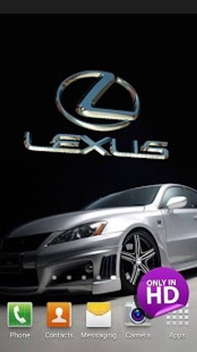 3D LEXUS Logo Live Wallpaper截图2