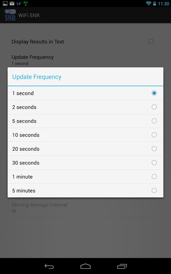 WiFi SNR截图1