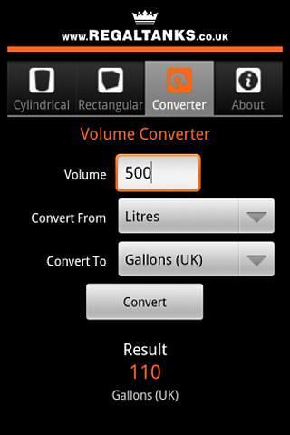 Tank Volume Calculator截图4