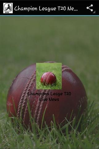 Champion League T20 News截图1