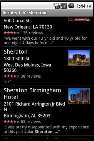 Hotel Finder with augmented reality截图5