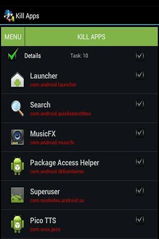 Kill Apps截图4