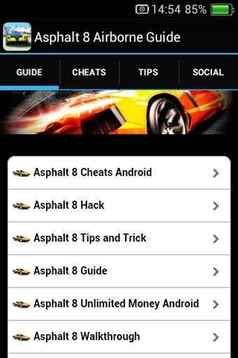 Asphalt 8 Guide Airborne截图3