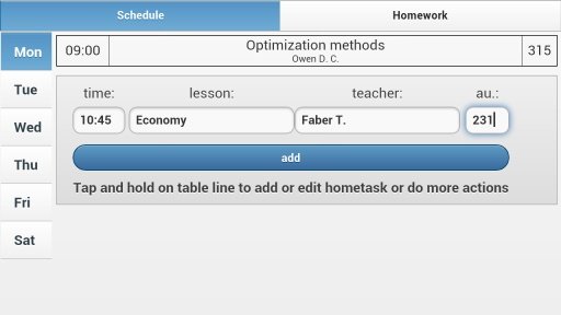 myHomework Planner截图1