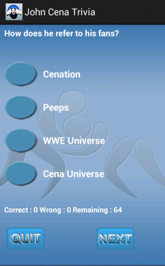 John Cena Wrestling Trivia截图2