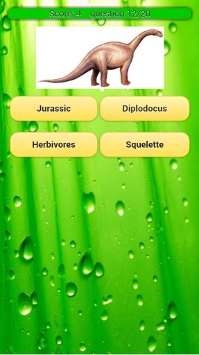 Quiz: Les Dinosaures截图3