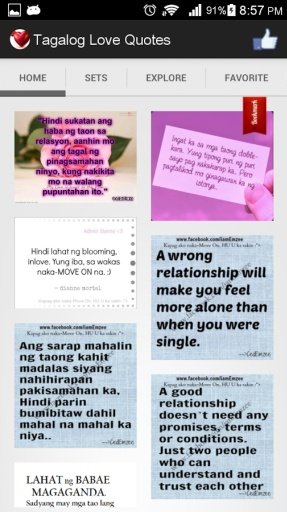 Tagalog ღ Quotes截图7