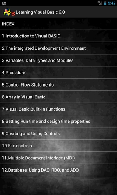 Learning Visual Basic 6.0截图2