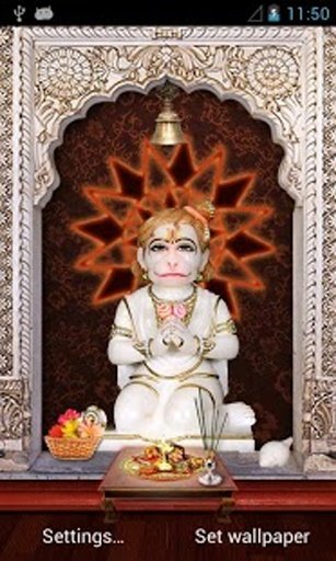 Hanuman Ji Temple 3d Lwp截图9