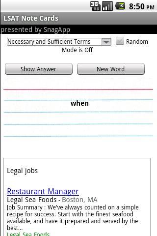 LSAT Note / Flash Cards截图3