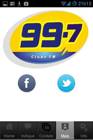 Clube FM (99,7)截图1