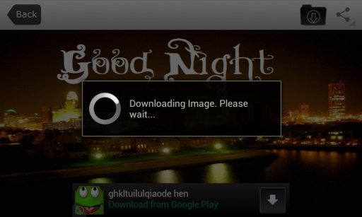 Good Night Images Greeting SMS截图5