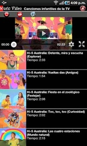 Canciones infantiles de la TV截图9