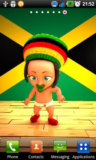 Rasta Baby Live Wallpaper截图2