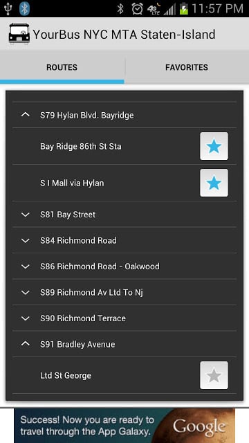 YourBus NYC MTA Staten-Island截图1