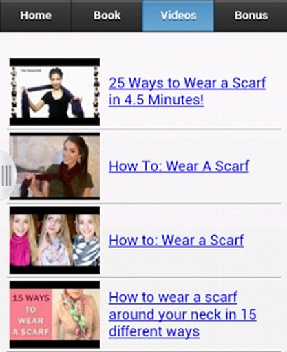 How To Wear A Scarf截图5