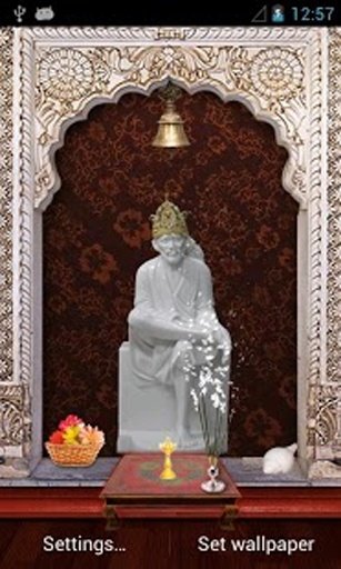 Shirdi Sai Baba 3D Temple LWP截图1