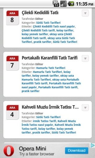 Tatlı Tarifleri截图1