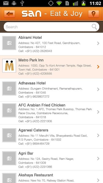 Coimbatore Restaurants APP截图4