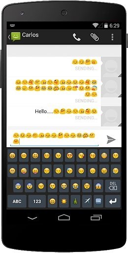 Emoji Color Keyboard -Em...截图5