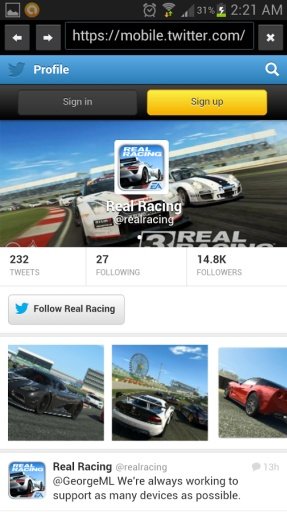 Real Racing 3 Unofficial App截图4