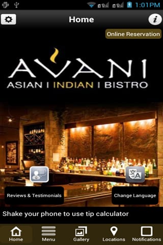 Avani Asian Indian Bistro截图4